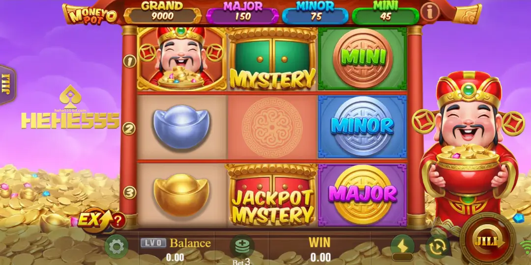 Money Pot | পরিচিতি, রিভিউ, hehe555-এ বড় জয়ের কৌশল 2 Money Pot গেমের ইন্টারফেস